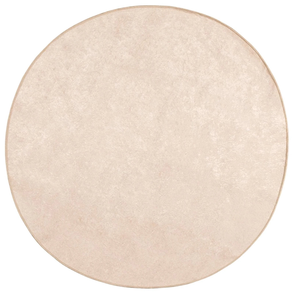Runner Tappeto MARSA Crema 120 x 120 cm Poliestere e PVC