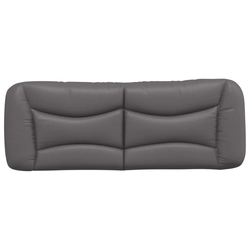 Cuscino Testiera Hvar Grigio 120 cm in Similpelle CFW6768099