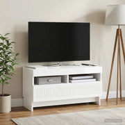 Mobile TV LED Bianco Lucido Legno ingegnerizzato 896119