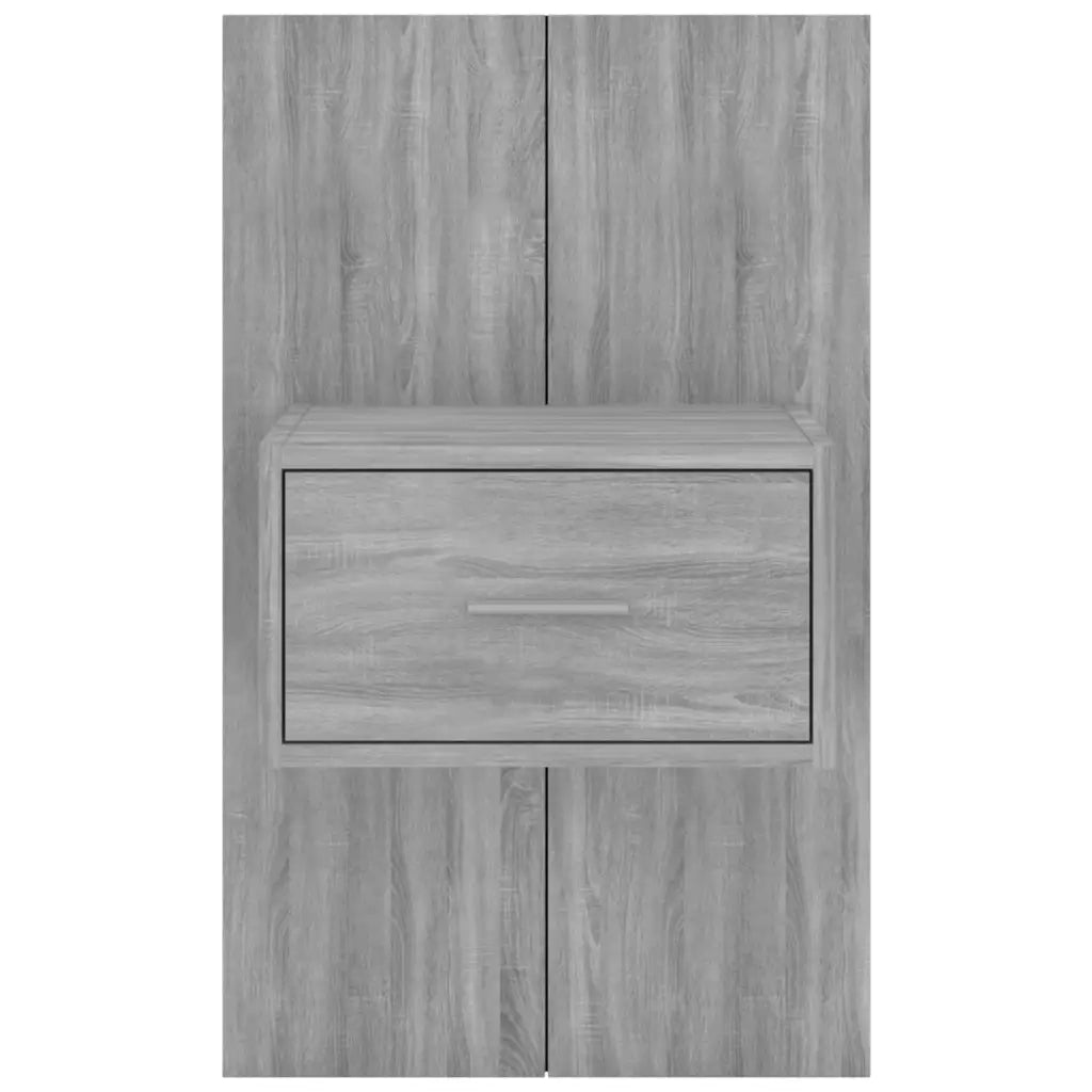 Comodino a Muro Grigio Sonoma cod mxl 29871