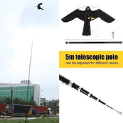 Vogelverschrikker con Asta Telescopica 7m