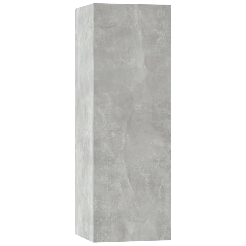 Set di Mobili Porta TV 5 pz | Armadietto TV | Mobile Porta TV Grigio Cemento in Legno Multistrato