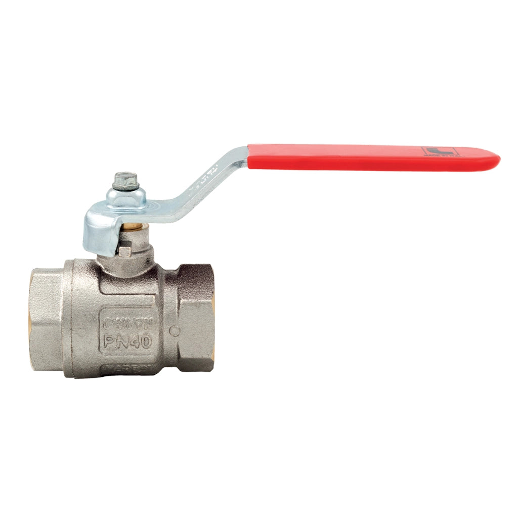 VALVOLA A SFERA IDEAL PASSAGGIO TOTALE LEVA PIATTA LUCCH.- 3/8  (DN10)  50 bar / 725 psi- ITAP- pezzi 1