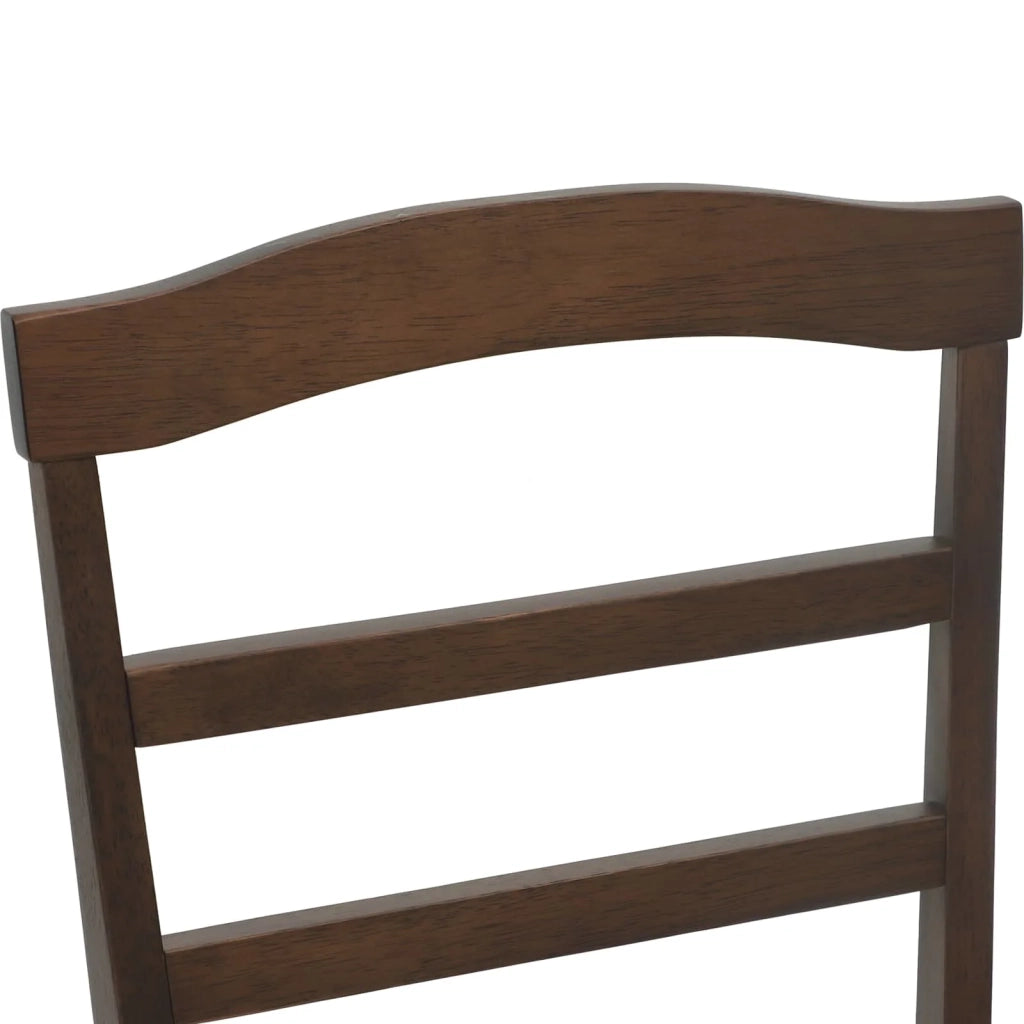 Sedia da pranzo 2 pcs Marrone chiaro e chiaro 42020492