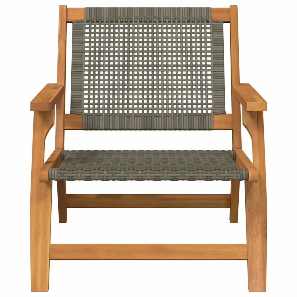 Arredamento da Giardino 2 pcs Grigio 67 x 78 x 73 cm 367828