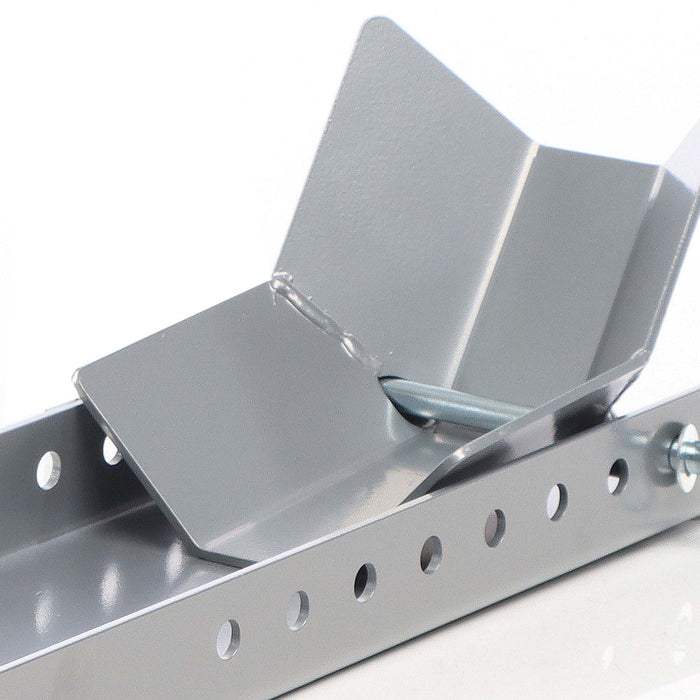 Cavalletto per ruota anteriore moto max 450 kg pneumatico 8-24" 145 mm