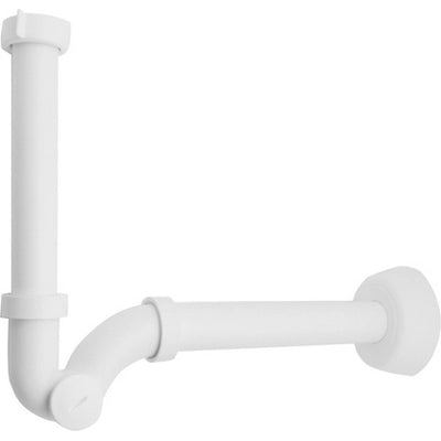 SIFONE S MONSTER S BIANCO SENZA PILETTA COMPLETO DI CANOTTO DI SCAR.- 11/4 Scarico Diam. 32- BONOM- pezzi 1
