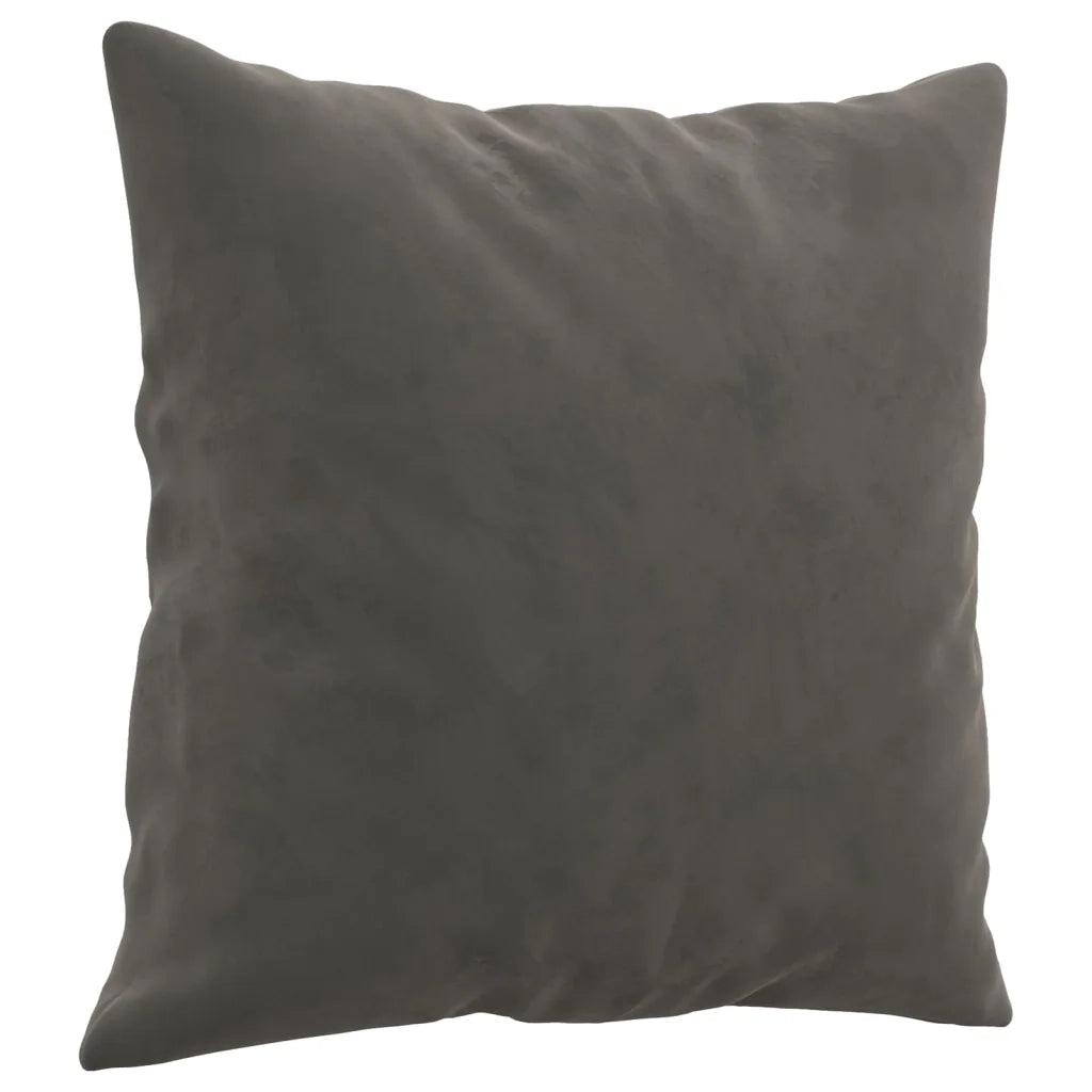Cuscini Decorativi 2 pz Grigio Scuro 40x40 cm in Velluto CFW6411818