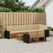 Set divani Legno di Acacia Massello 3384544