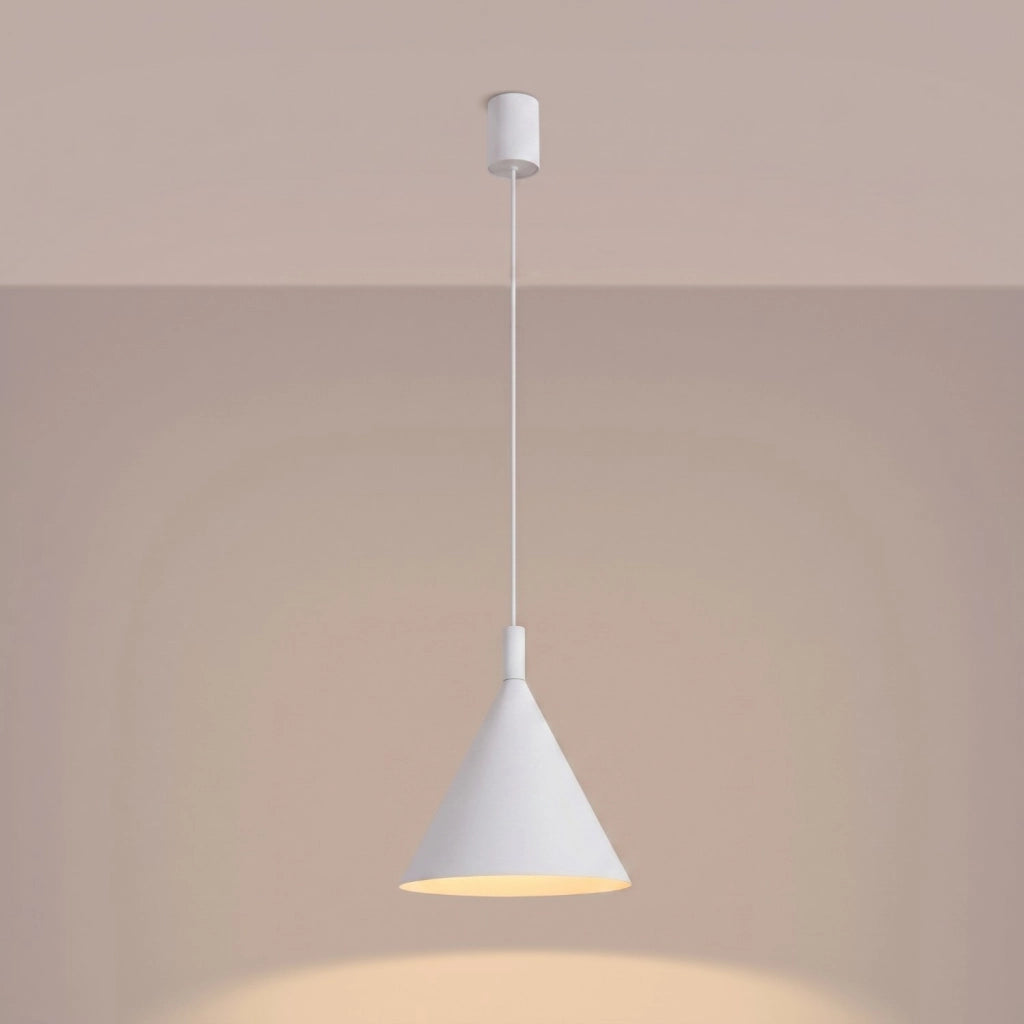 Lampada a sospensione NOX 25 bianco