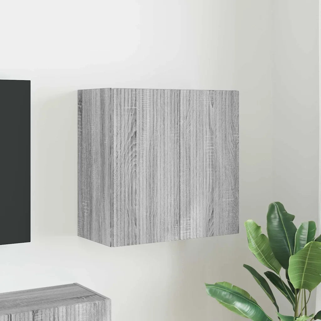 Mobile TV da parete Grigio Sonoma 59,5 x 31 x 60 cm 892355