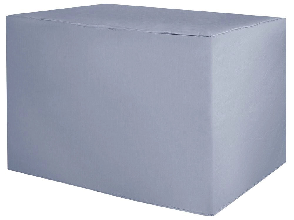 Copertura per mobili da giardino Copertura antipioggia in PVC grigio poliestere 210 x 150 x 90 cm