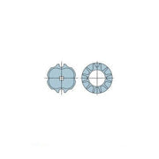 NICE 505.28500 ADATTATORE NEO MEDIUM Ø 45MM OGIVA 85X(0,8÷1,5) RUOTA + CORONA