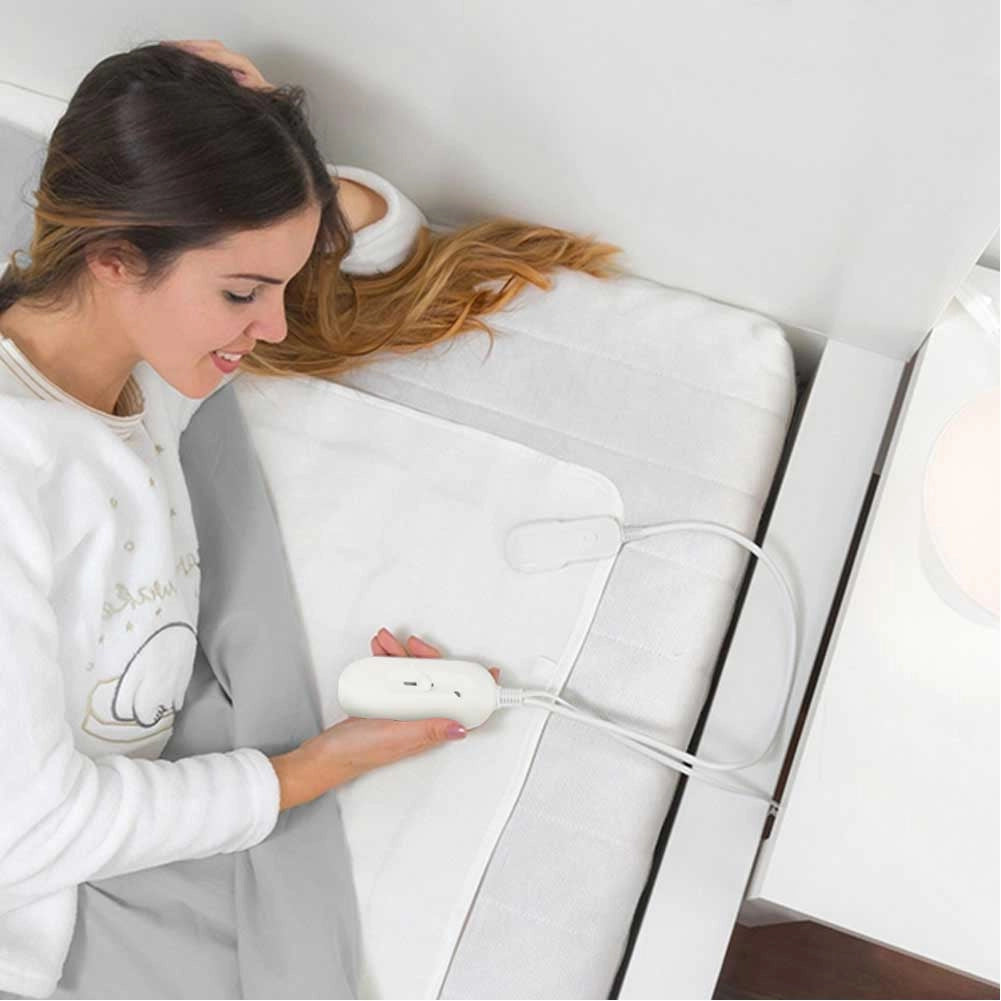 Coperta Termica con Telecomando Singola Anallergica Termocoperta 3Funzioni 60W Lavabile
