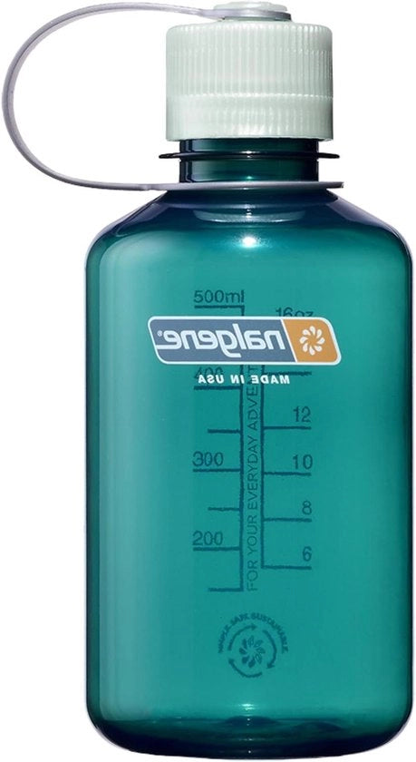 Ottimo Bicchiere Acqua Tritan - Realizzato con Materiale Derivato dal 50% Rifiuti di Plastica - 473 ml Bocca Sottile Trout