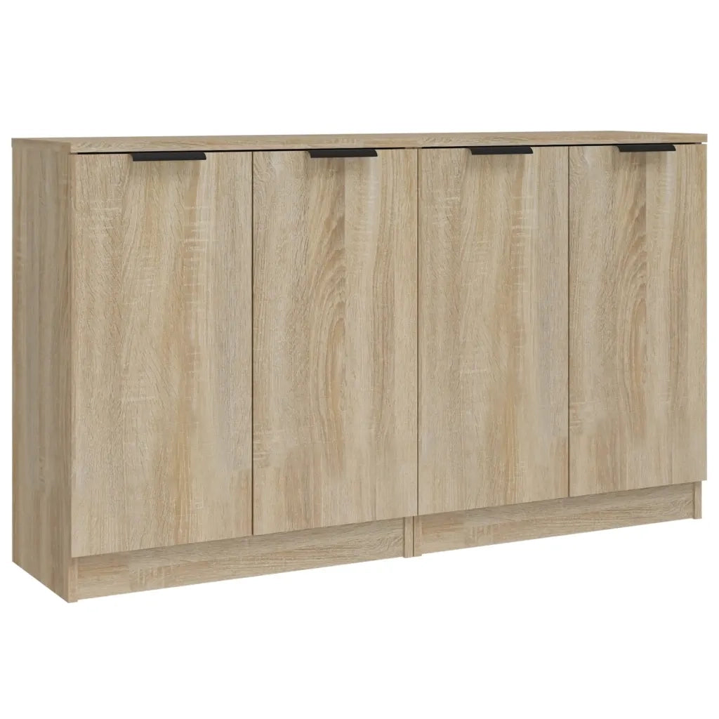 Credenze 2 pz Rovere Sonoma 60x30x70 cm in Legno Multistrato 3115774