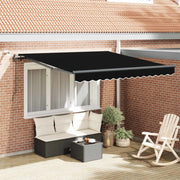Tessuto per Tenda con Nero 300 x 250 cm Poliestere 3330040