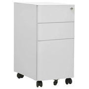 Schedario Mobile Grigio Chiaro 30x45x59 cm in Acciaio cod mxl 69071