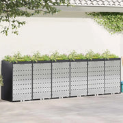 Contenitore per Rifiuti per 3 Bidoni 340 x 77.5 x 115.5 cm