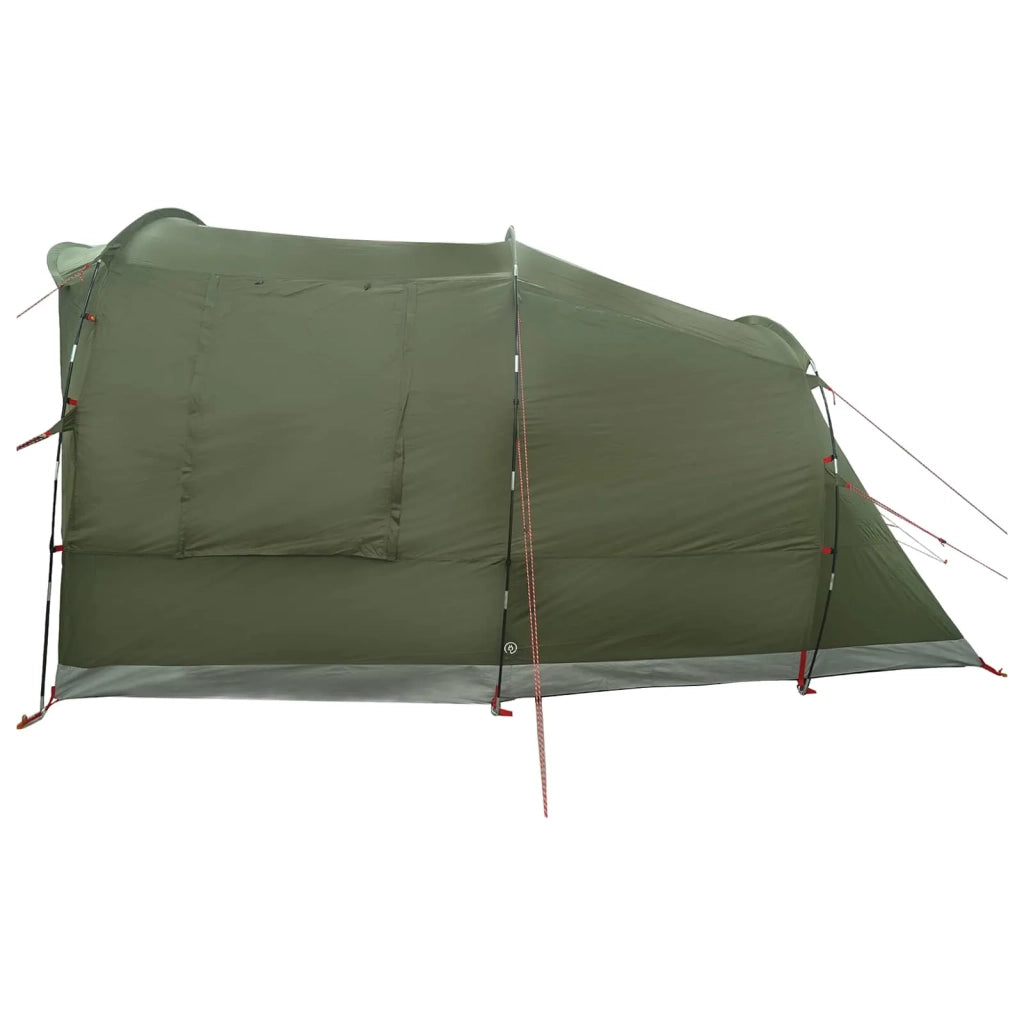 Tenda a tunnel con tetto Verde Oliva 400 x 260 x 200 cm 42029035