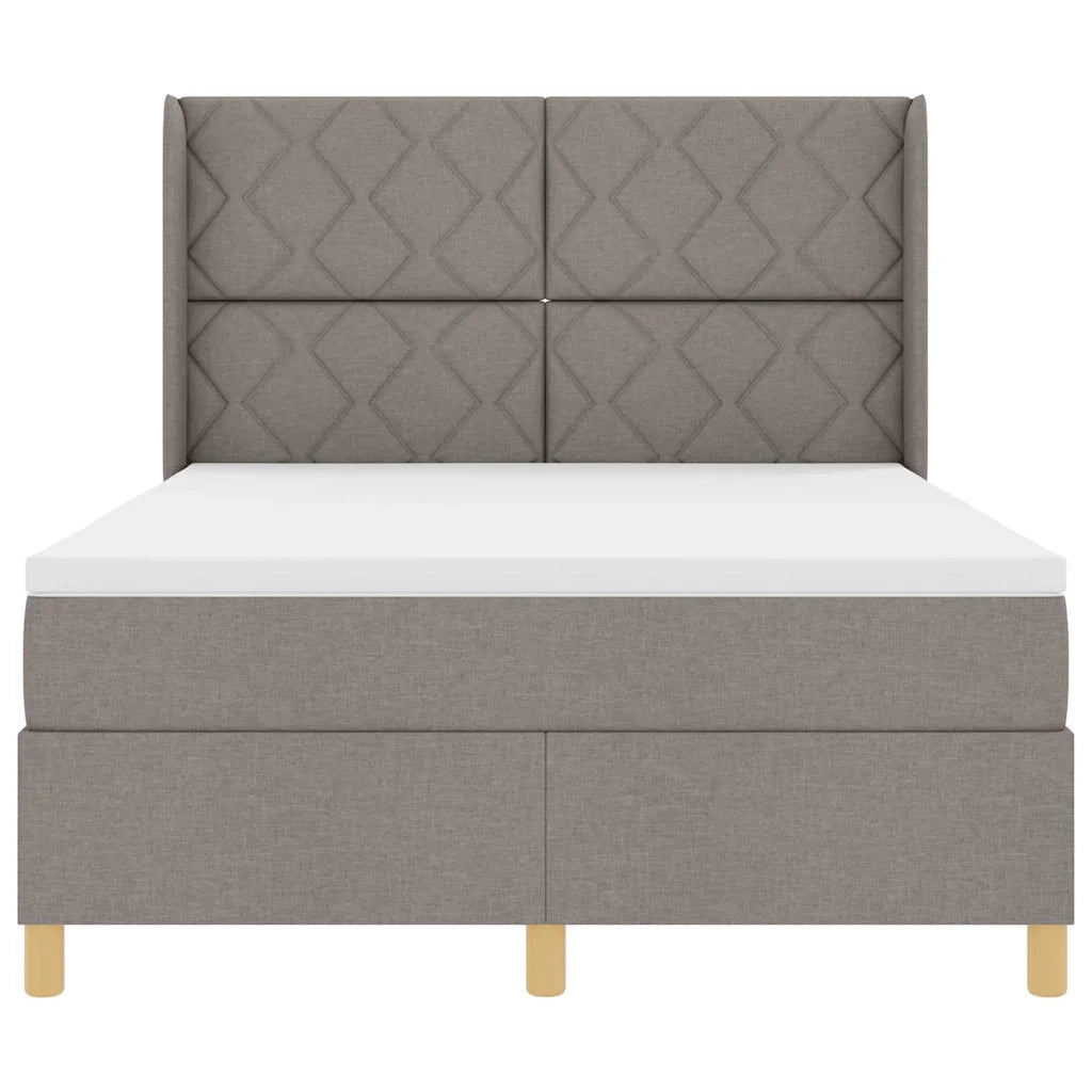 Letto a molle con strisce LED Talpa 140 x 200 cm Tessuto 3343760