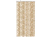 Tenda Antimosca Antirumore Caduta Pannello Porta Finestra Casa In Ciniglia - 100x220 - Beige