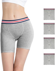 Boxer da Donna - Cotone - Respirante - Senza Etichetta - Cintura Elastica - Taglie S/M/L - Sottoveste