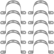 Pijpriemen 10 Stuks - U-vormige Buisklemmen in RVS 304 - Klemmen Resistenti e Durissime - Per Uso Interno/Esterno