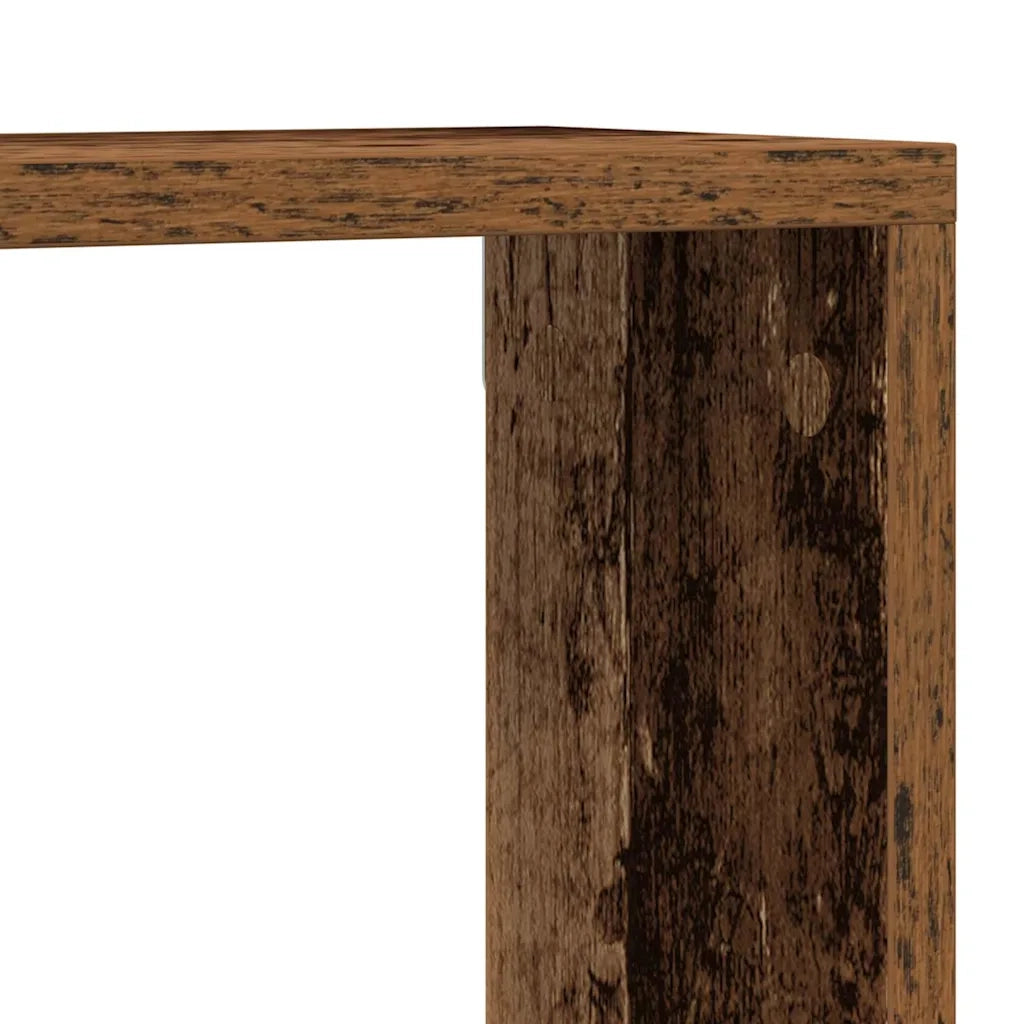 Scaffali da parete 4 pcs Legno vecchio 80 x 15 x 26 cm 862640