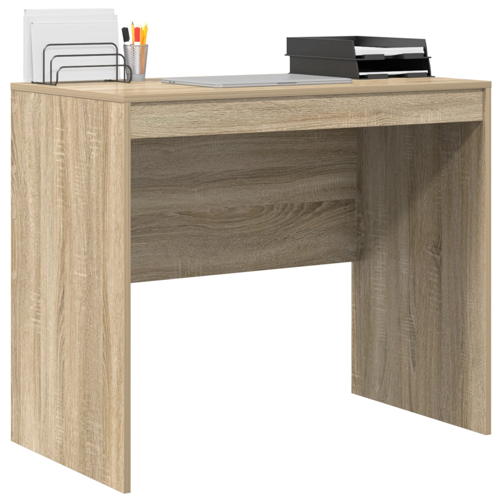 Scrivania da scrittura Rovere Sonoma Truciolare 90 x 50 x 76 cm