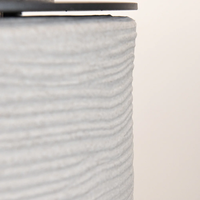 Camino a Bioetanolo Braciere da Pavimento Ø35xh55 cm per Interno ed Esterno Raffaello Corda Beige