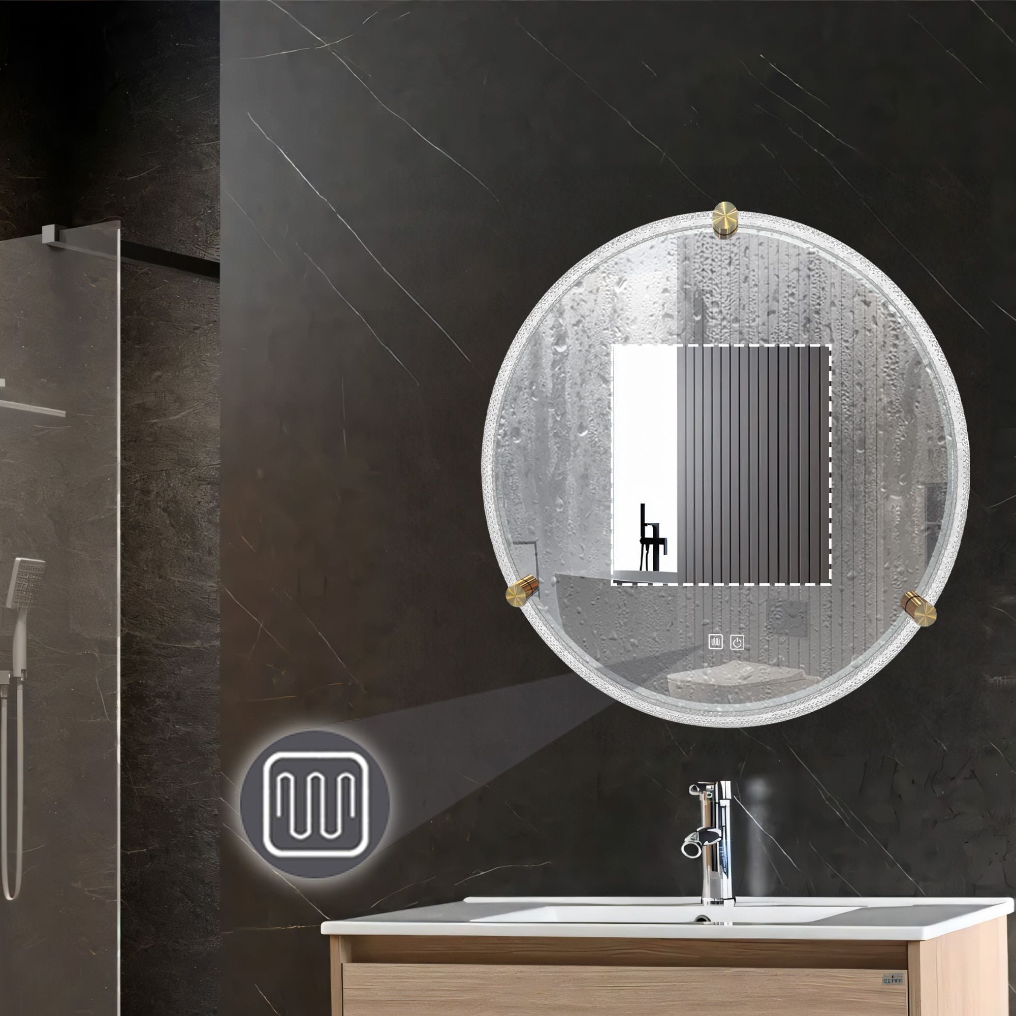 Specchio Led 70cm Bl805