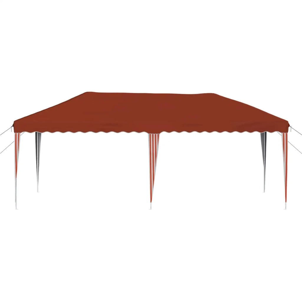 Tenda per feste a pop-up 575 x 290 x 245 cm Terracotta 42019787