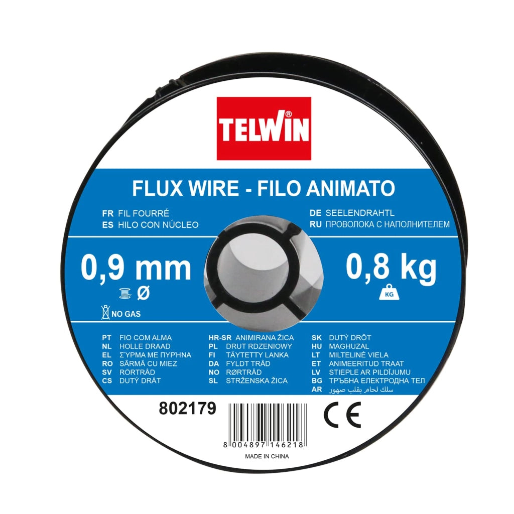 Filo Animato per Saldatrice Senza Gas Mm 0,9 800 g