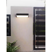 Trade Shop - Applique Nero Da Esterno 12 Watt Luce Calda Fredda Naturale Es63 - -bianco Naturale      -