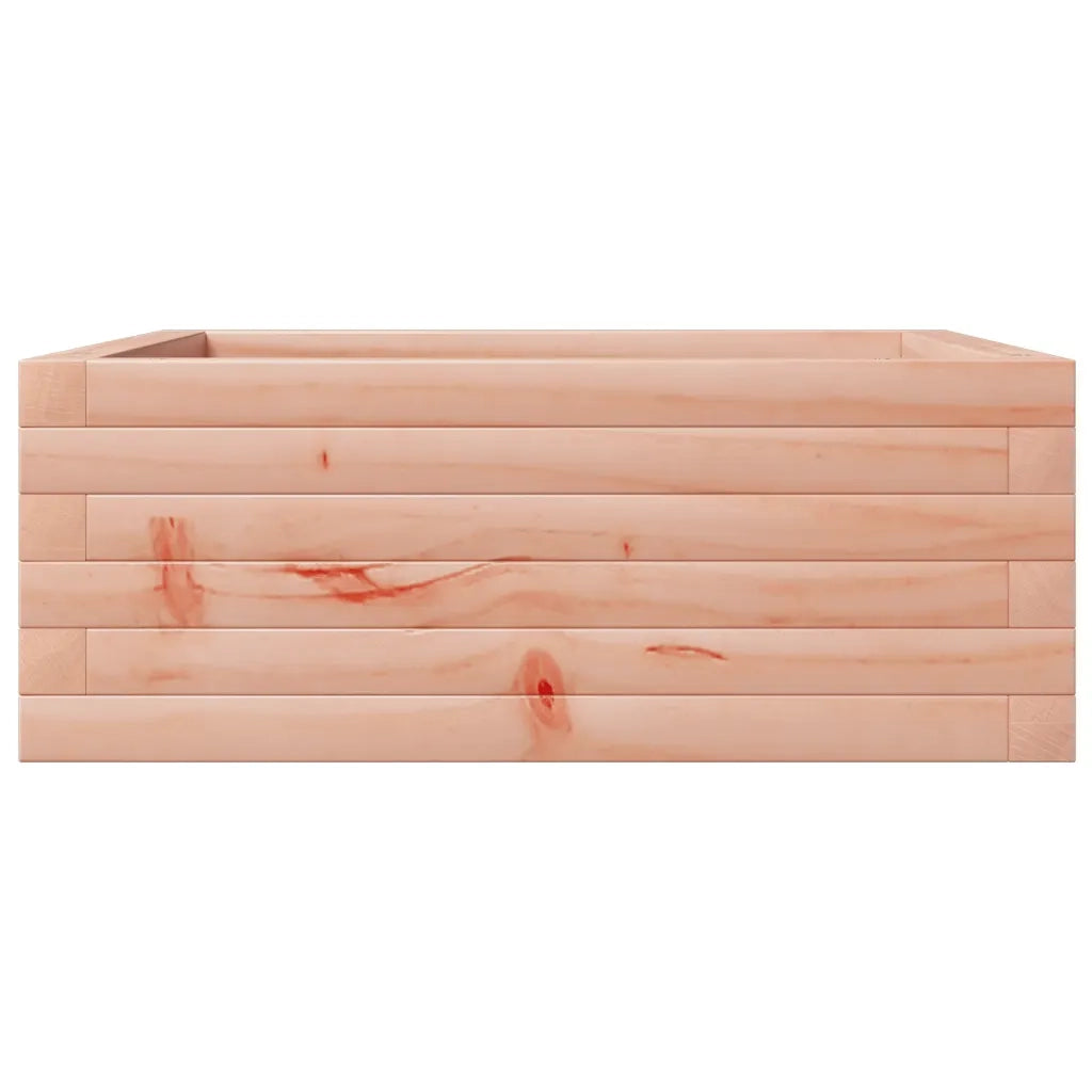 Fioriera da Giardino-Vaso da Esterno 60x60x23 cm in Legno Massello di Douglas