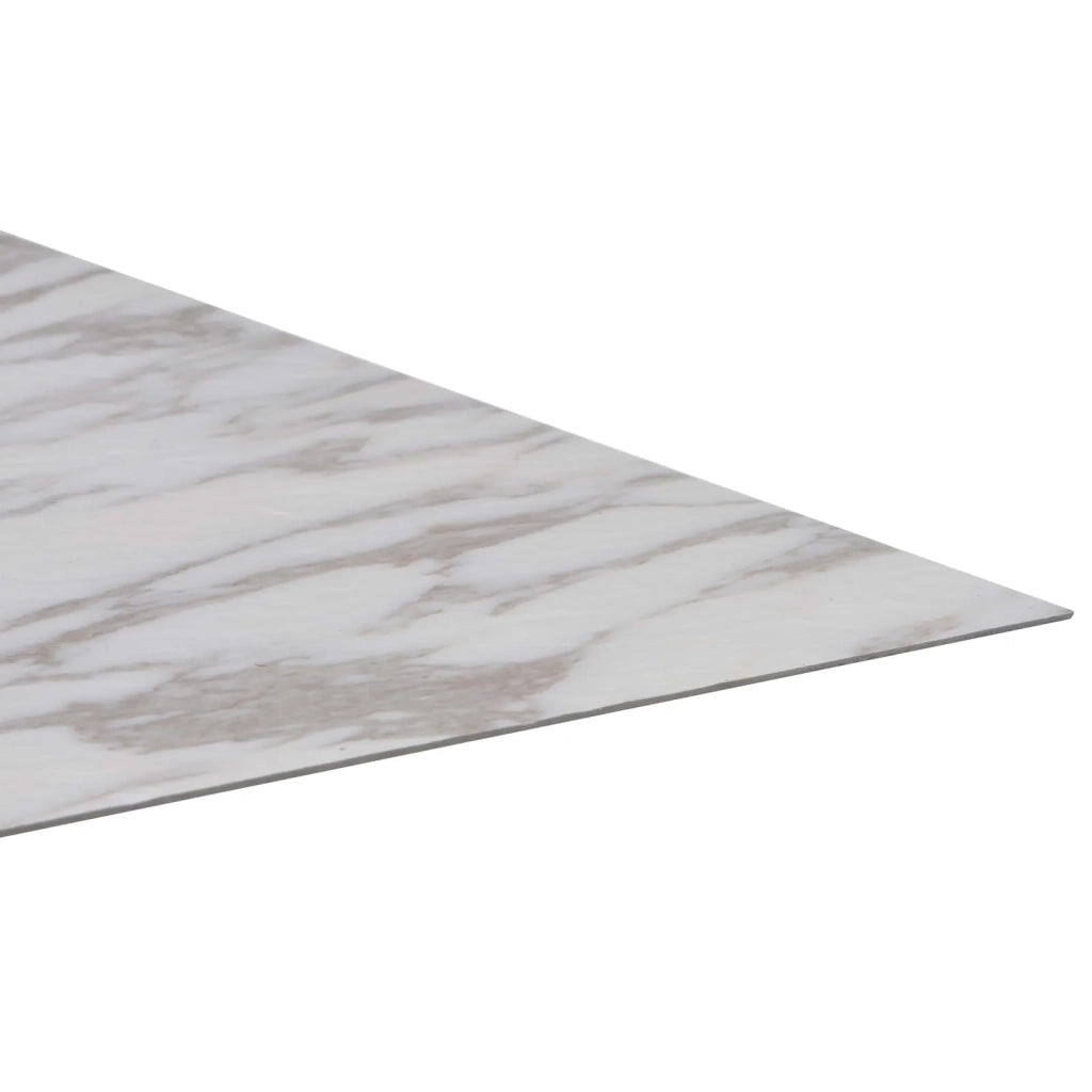 Tavole per Pavimenti 5,11 m2 55 pz PVC Marmo Bianco CFW2968148