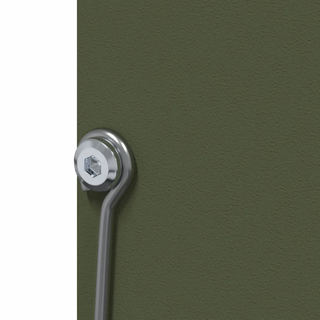 Mangiatore per conigli Verde oliva 12,5 x 12,5 x 25 cm CFW8998774