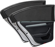 Pannolino Universale con Protezione UV - Tessuto in Nylon Ademend - 2 Pezzi - Privacy e Sicurezza - Adatto per Sedile Posteriore - Zavorra per Auto