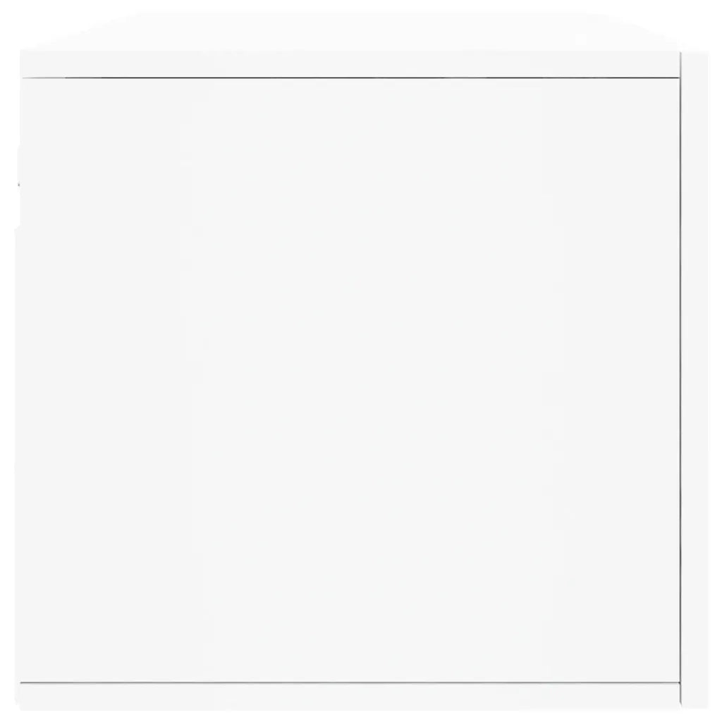 vidaXL Mobile a Parete Bianco 100x36,5x35 cm in Legno Multistrato