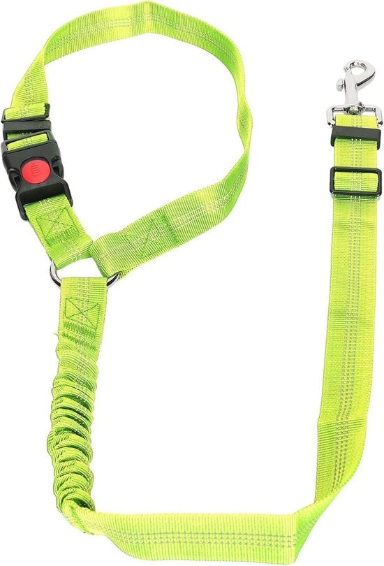 Cinturoni di sicurezza per cani - 2 pezzi - cinturoni di sicurezza per cani con elastico - per cani piccoli e medio-piccoli - cinturone - cinturone per cani con anello - cinturone elastico retrattile
