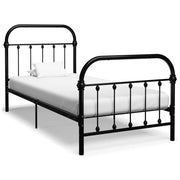 Giroletto Nero in Metallo 100x200 cm cod mxl 64247