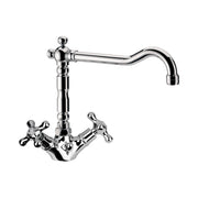 Rubinetto retro con canna antica serie liberty remer