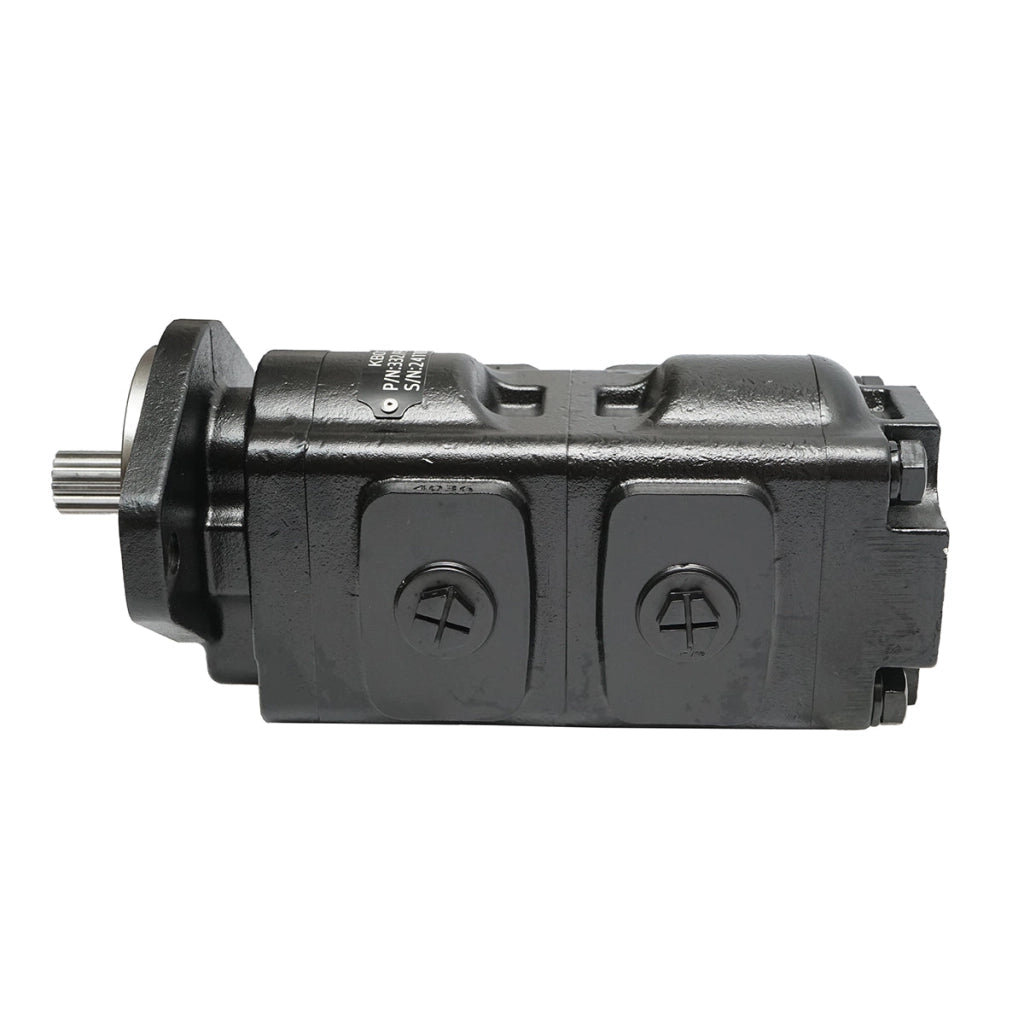 Pompa idraulica tripla con valvola 37/33CC per pala caricatrice, manitou JCB codice OEM 332/F9031, 20/925581, 333/G5391, 7049532007