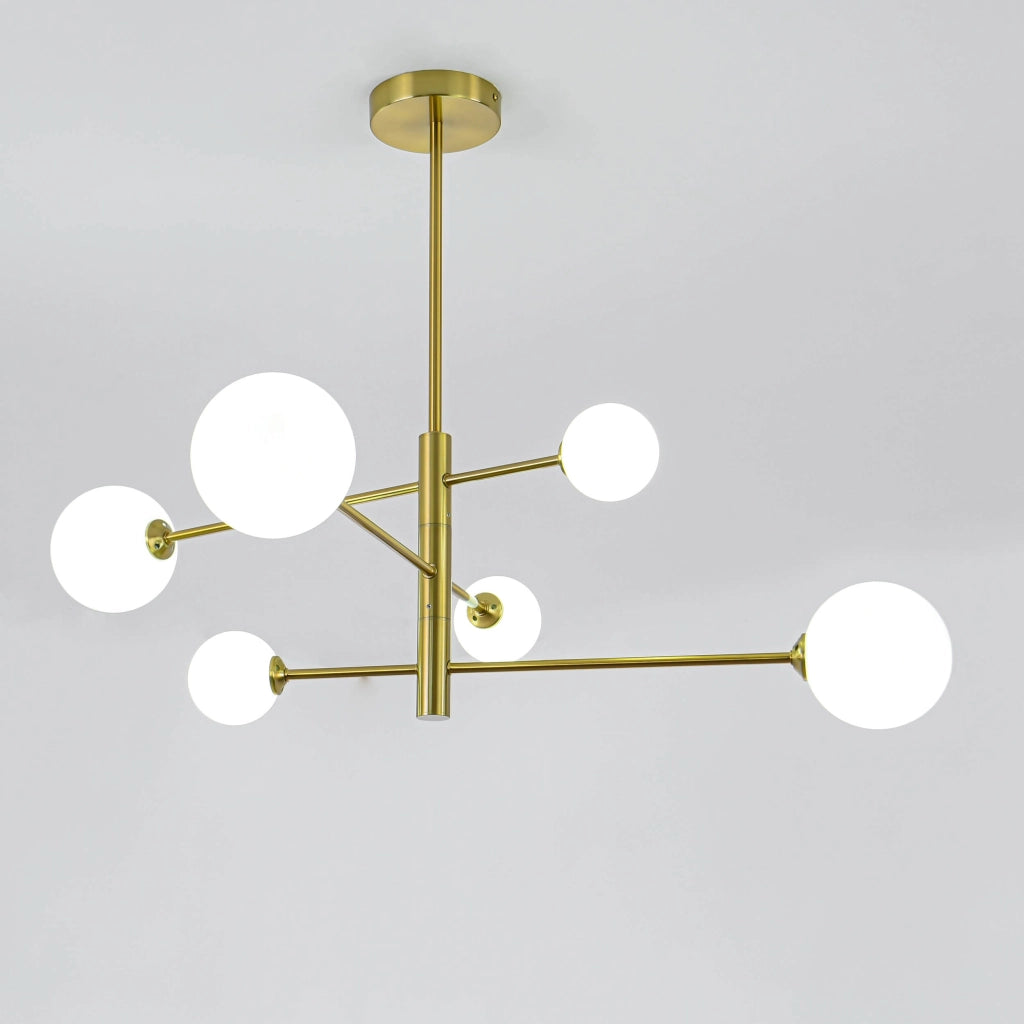 Lampada a sospensione Dorado Light Prestige oro 6xG9
