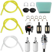 Filtro a Carburatore Universale - 3 Connettori Benzina - Set di Filtri Carburatore - Materiale Duraturo - Flessibile alle Temperature - Effetto Filtro Elevato di Rendimento - Filtro del Carburante
