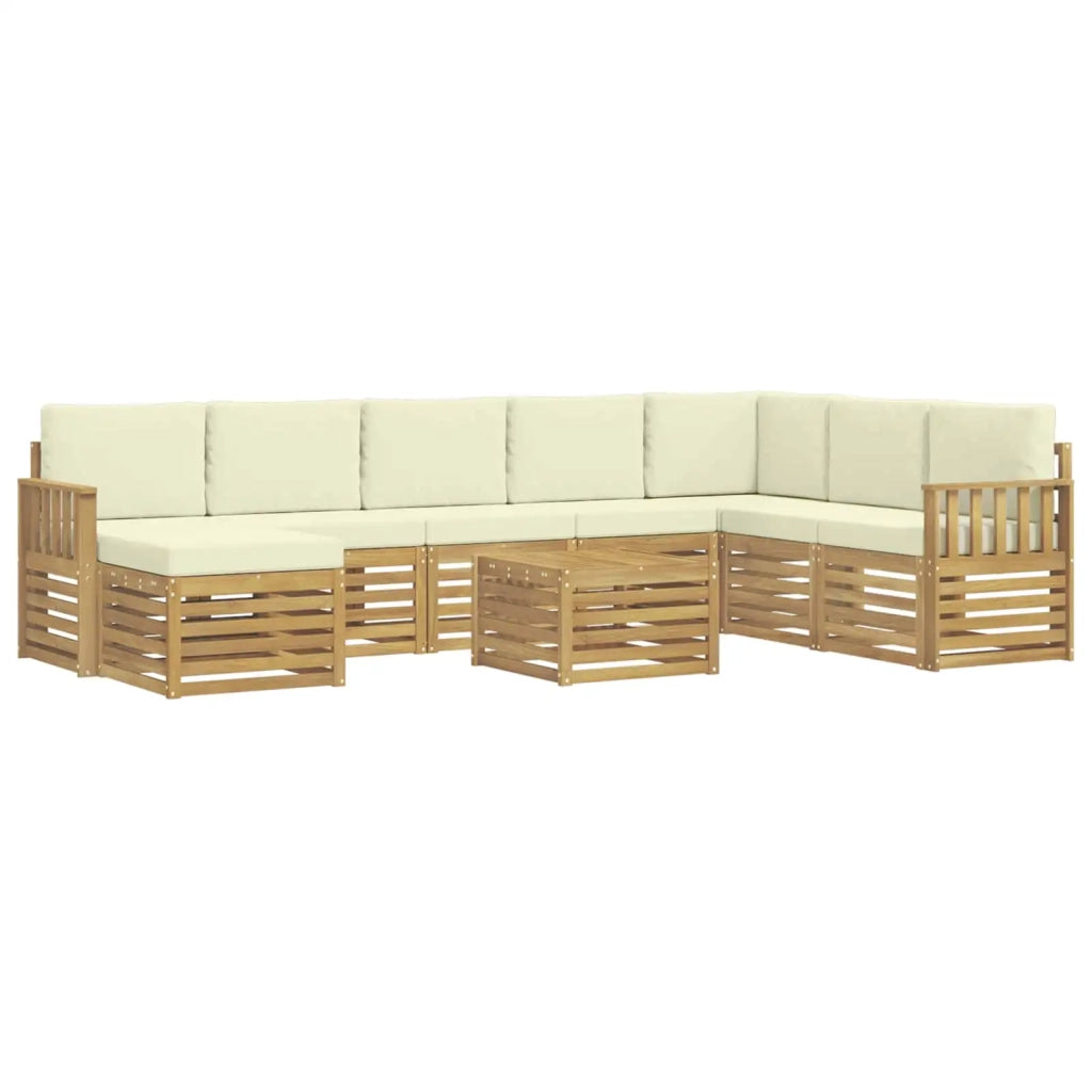 Set divani Legno di Acacia Massello 3392345