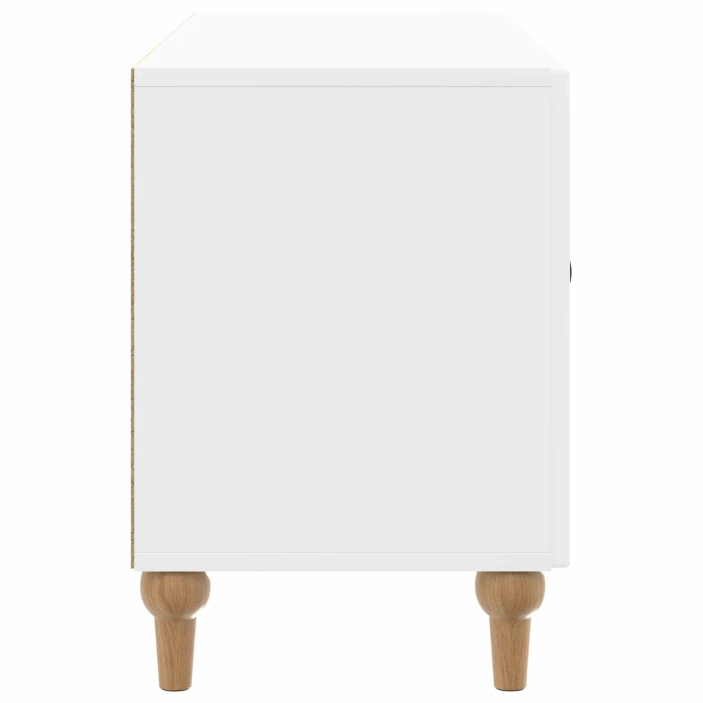 Mobile TV 99 x 34,5 x 50 cm Bianco Lucido Legno ingegnerizzato 894259