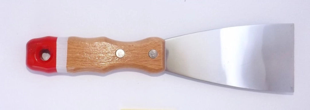 Spatola Legno Rivettato X Raschiatura Mm65 Set 5 Pezzi - Oreca New