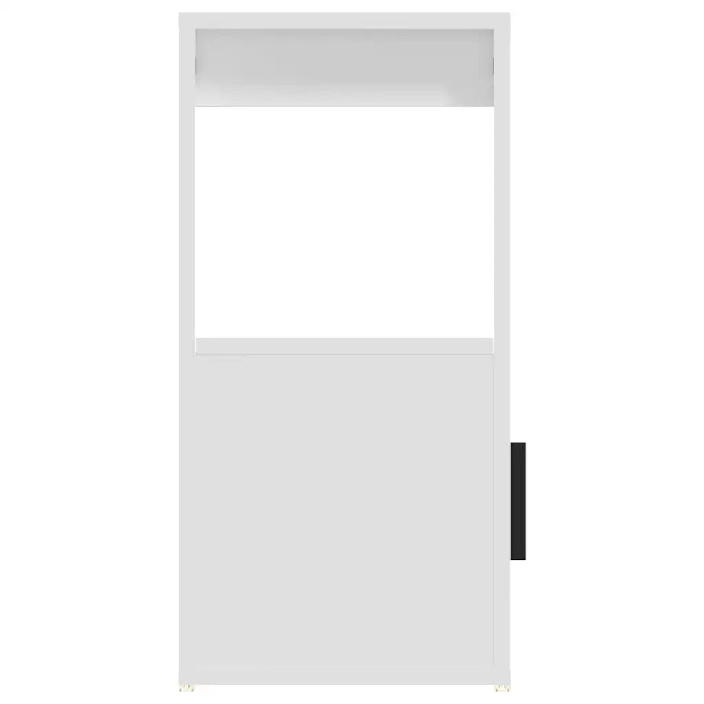 Credenza-Buffet-Armadio da cucina Bianca 80x30x60 cm in Legno Multistrato